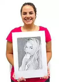 Realisticus-Art-Academy-Student - Portrait Drawing