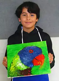 Realisticus_Art-Academy-Parakeet-painting